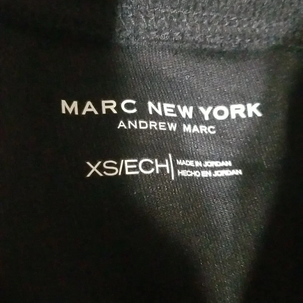 NWT Marc New York Black Sweatpant Jogger Pants